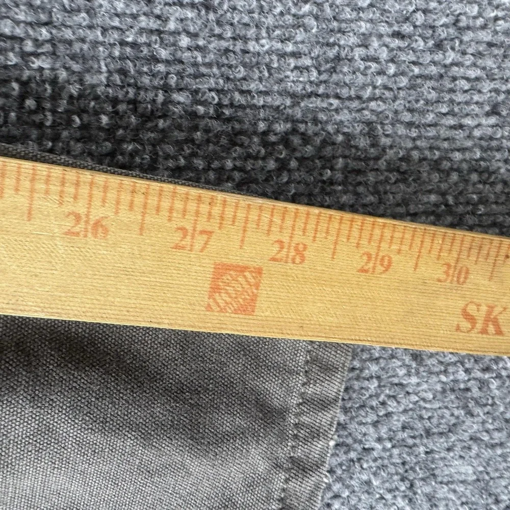 KEY Pants Mens 38x29 Brown Canvas Carpenter Workwear Utility Double Knee